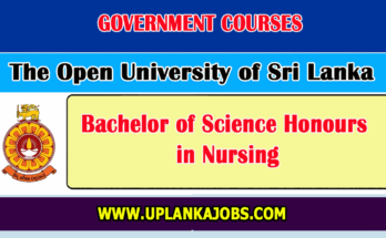 Bachelor of Science Honours in Nursing – Open University of Sri Lanka