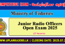 Junior Radio Officers Open Exam 2025