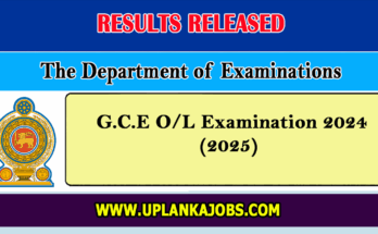 GCE OL Results 2024 (2025) Released