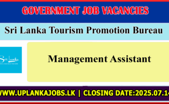 Management Assistant – Sri Lanka Tourism Promotion Bureau