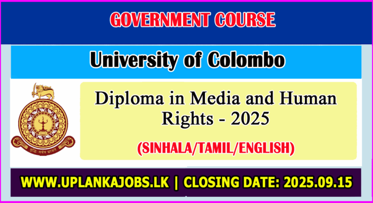 Diploma in Media and Human Rights - 2025