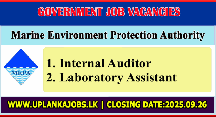 Marine Environment Protection Authority Vacancies 2026