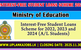 Application for Interest Free Student Loans Scheme 2025