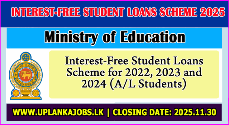 Application for Interest Free Student Loans Scheme 2025