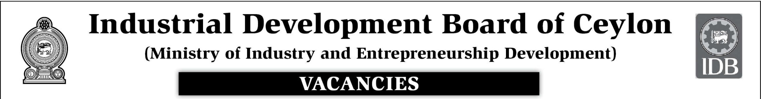 Industrial Development Board Vacancies 2025