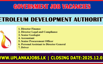 Petroleum Development Authority Vacancies 2025