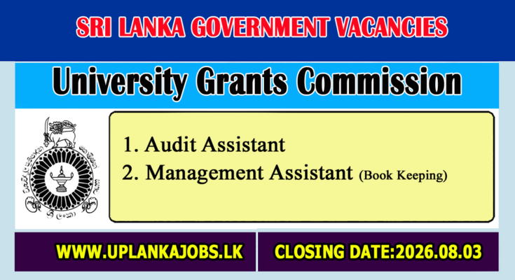 University Grant Commission Vacancies 2026
