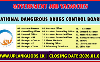 National Dangerous Drugs Control Board Vacancies 2025