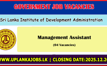 SLIDA MA Vacancies