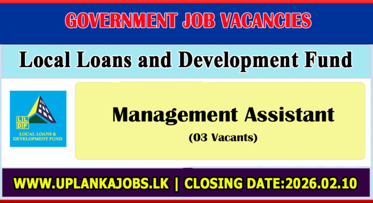 Local Loans and Development Fund Vacancies 2026