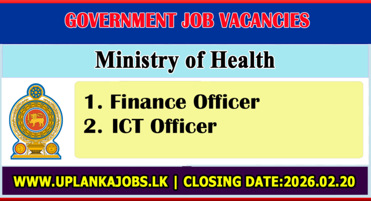 Ministry of Health Project Staff Vacancies 2026