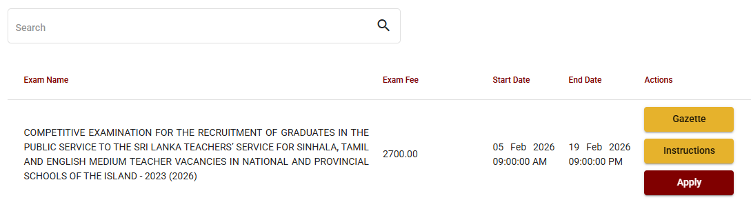 Teaching Application