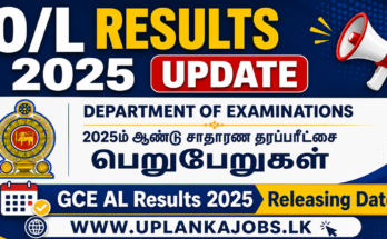 GCE OL Results 2025 Releasing Date