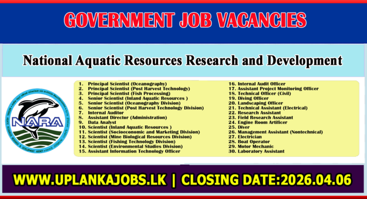 Nara Job Vacancies 2026