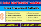 Urban Development Authority Vacancies 2026