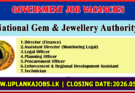 National Gem & Jewellery Authority Vacancies 2026