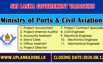 Sri Lanka Airport Job Vacancies 2026