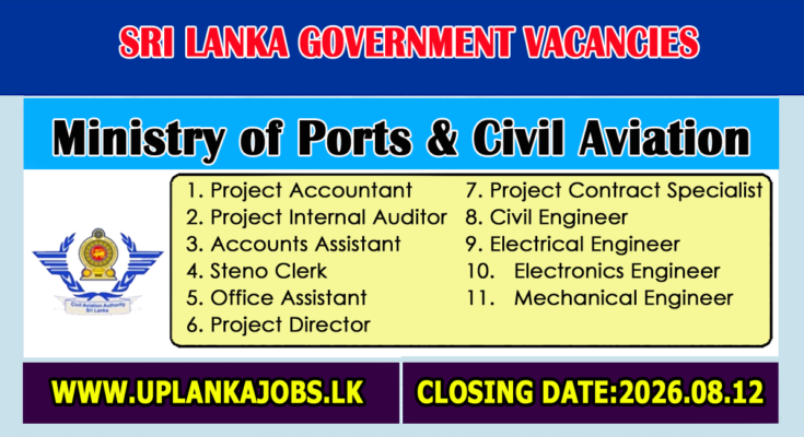 Sri Lanka Airport Job Vacancies 2026
