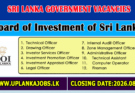 Board of Investment of Sri Lanka Vacancies 2026