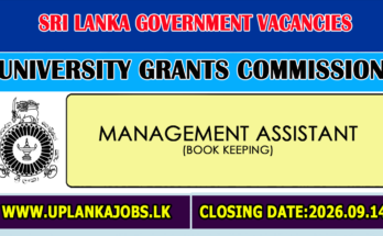 University Grant Commission Vacancies 2026