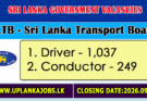 SLTB Driver Vacancies 2026
