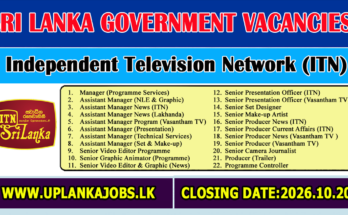 Independent Television Network (ITN) Vacancies