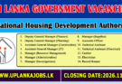 National Housing Development Authority Vacancies-2026