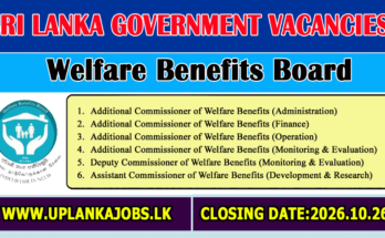 Welfare Benefits Board Vacancies 2026